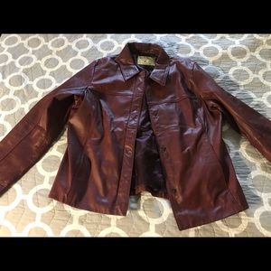 Vintage Eddie Bauer Women’s Leather Jacket